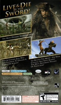 Disney Pirates of the Caribbean: At World's End Box Art