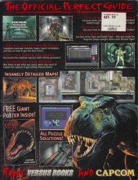 Dino Crisis Official Perfect Guide Box Art