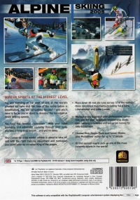 Alpine Skiing 2005 Box Art