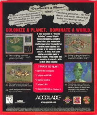 Deadlock: Planetary Conquest Box Art
