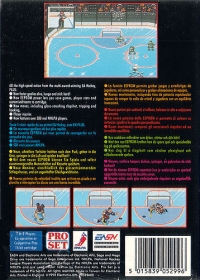 NHLPA Hockey '93 Box Art