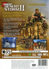 Conflict: Desert Storm II Box Art