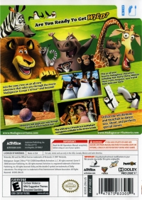 DreamWorks Madagascar: Escape 2 Africa Box Art