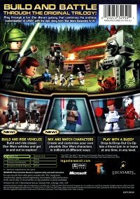 Lego Star Wars II: The Original Trilogy Box Art