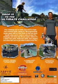 Tony Hawk's Pro Skater 4 Box Art