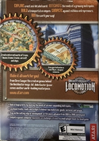 Chris Sawyer's Locomotion Box Art