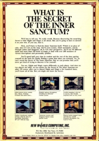 Might and Magic Book One: Secret of the Inner Sanctum Box Art