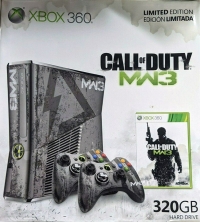 Microsoft Xbox 360 S 320GB - Call of Duty: Modern Warfare 3 Box Art