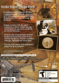 Commandos: Strike Force Box Art