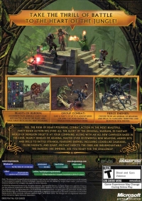 Dungeon Siege: Legends of Aranna Box Art