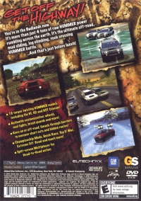Hummer Badlands Box Art