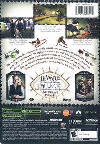 Lemony Snicket's A Series of Unfortunate Events Box Art