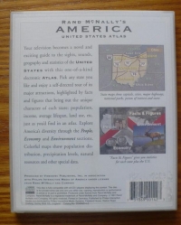 Rand McNally's AMERICA United States Atlas Box Art