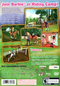 Barbie Horse Adventures: Riding Camp Box Art