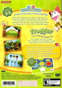 Konami Kids Playground: Frogger Hop, Skip & Jumpin' Fun Box Art