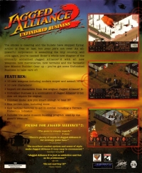 Jagged Alliance 2: Unfinished Business Box Art