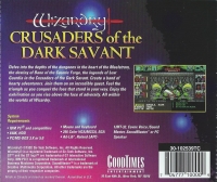 Wizardry: Crusaders of the Dark Savant - CD Rom Edition Box Art
