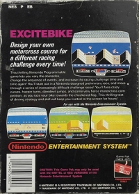 Excitebike (NES Version) Box Art