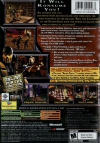 Mortal Kombat: Deception - Kollector's Edition (Scorpion) Box Art