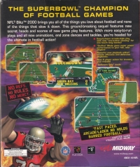 NFL Blitz 2000 Box Art