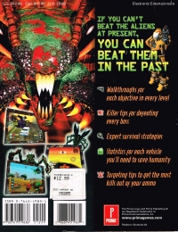 Body Harvest - Prima's Official Strategy Guide Box Art