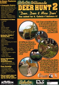 Cabela's Ultimate Deer Hunt 2 Box Art