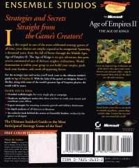 Age of Empires II: The Age of Kings - Official Strategies & Secrets Box Art