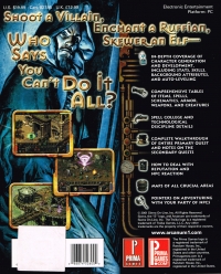 Arcanum: Of Steamworks & Magick Obscura - Prima's Official Strategy Guide Box Art