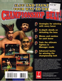 Ready 2 Rumble Boxing - Prima's Official Strategy Guide Box Art