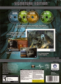 Peter Jackson's King Kong: The Official Game of the Movie - Signature Edition Box Art