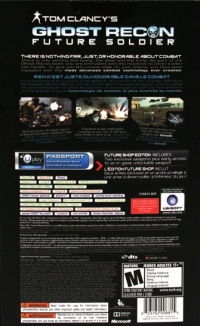 Tom Clancy's Ghost Recon: Future Soldier - Future Shop Edition Box Art
