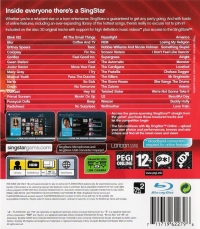 SingStar Box Art