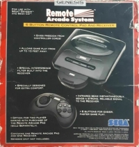 Sega Remote Arcade System (6 Button Remote Control Pad and Receiver) Box Art