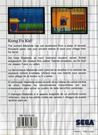 Kung Fu Kid (Sega®) Box Art