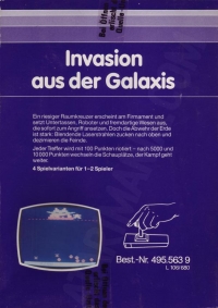 Invasion aus der Galaxis Box Art