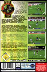 Sega Worldwide Soccer 97 Box Art