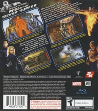 Fantastic Four: Rise of the Silver Surfer Box Art