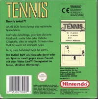Tennis [DE] Box Art
