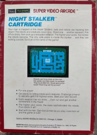 Night Stalker (Super Video Arcade) Box Art