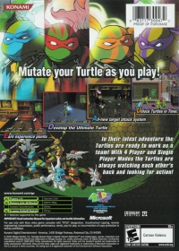 Teenage Mutant Ninja Turtles 3: Mutant Nightmare Box Art