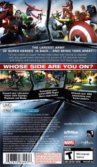 Marvel: Ultimate Alliance 2 Box Art