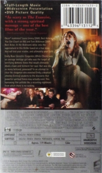 Exorcism of Emily Rose, The Box Art