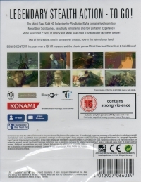 Metal Gear Solid HD Collection Box Art
