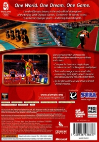 Beijing 2008: The Official Video Game of the Olympic Games Box Art