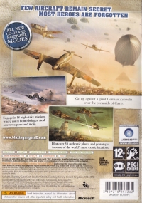 Blazing Angels 2: Secret Missions of WWII Box Art