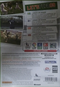 FIFA 09 [SE][FI][DK][NO] Box Art