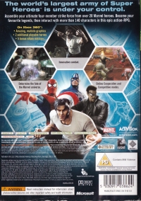 Marvel: Ultimate Alliance Box Art