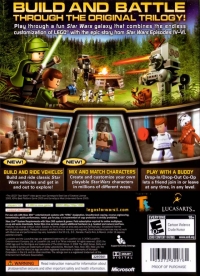 Lego Star Wars II: The Original Trilogy Box Art