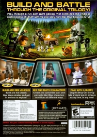 Lego Star Wars II: The Original Trilogy Box Art