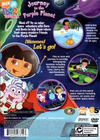 Dora the Explorer: Journey to the Purple Planet Box Art